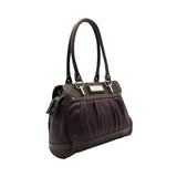 Chaps Salerno Satchel Bag - Flipp FS-WSL-1006395 Chaps Salerno Satchel Bag - Purple Satchel Bag CHAPS Bags, CHAPS, Condition: Fair, Fair, FS-WSL-1006395, Purple, Satchel Bag, Women